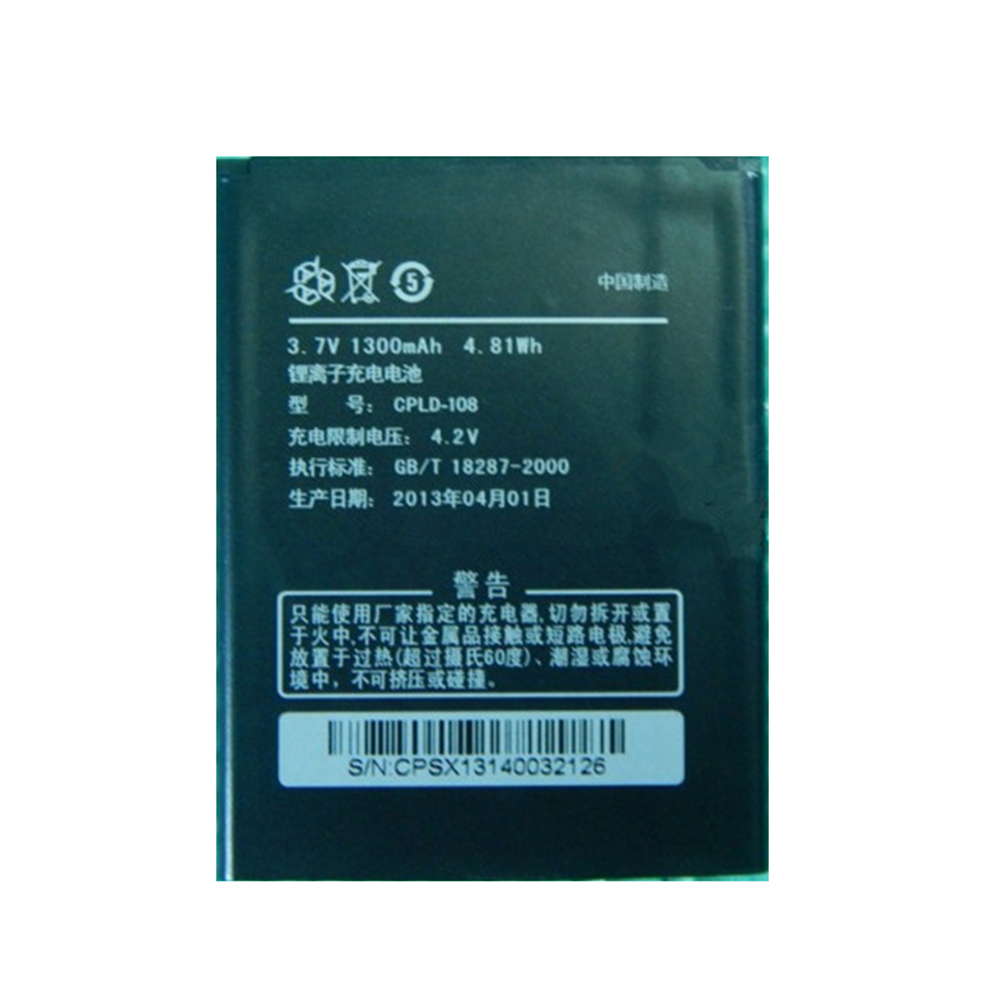 Batería para COOLPAD ivviS6-S6-NT/coolpad-cpld-108